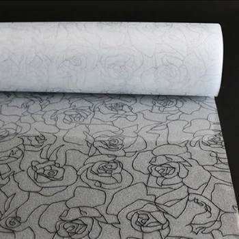 

Rose Absract Glass Sticker Static Cling Privacy Protection Multi-Size Antiseptic Removable Reusable Window Door Table Decoration