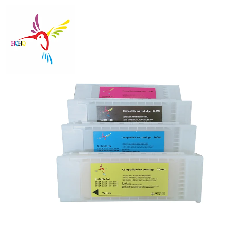 

T7251-T7254 K C M Y 4color Compatible Ink Cartridge Filled With Textile Ink For Epson SureColor F2000 F2100 ink cartridge