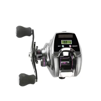 

2020 NEW ARRIVE Digital display 10 kg Braking Force 8.0:1 Speed Ratio Rechargeable sea fishing Fishing Reel