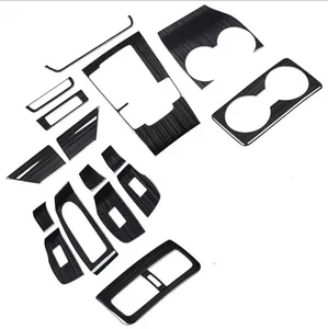 Image 1 - اكسسوارات السيارات الداخلية ، ملصقا لوحة والعتاد ، نافذة زر تقليم لمازدا 3 AT RHD 2019 2020,16 قطعة ، الفولاذ المقاوم للصدأ