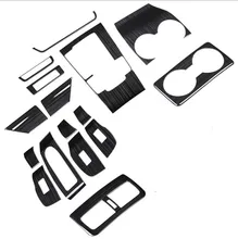 Auto Interieur Accessoires, Gear Panel Sticker, Venster Knop Trim Voor Mazda 3 Op Rhd 2019 2020,16Pcs, rvs