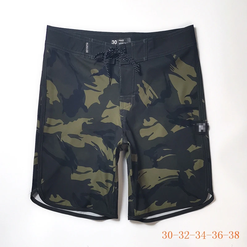 Pantalones cortos ultraligeros para hombre, bañador elástico de camuflaje gráfico, Phantom, pantalones para surf, Bermudas impermeables