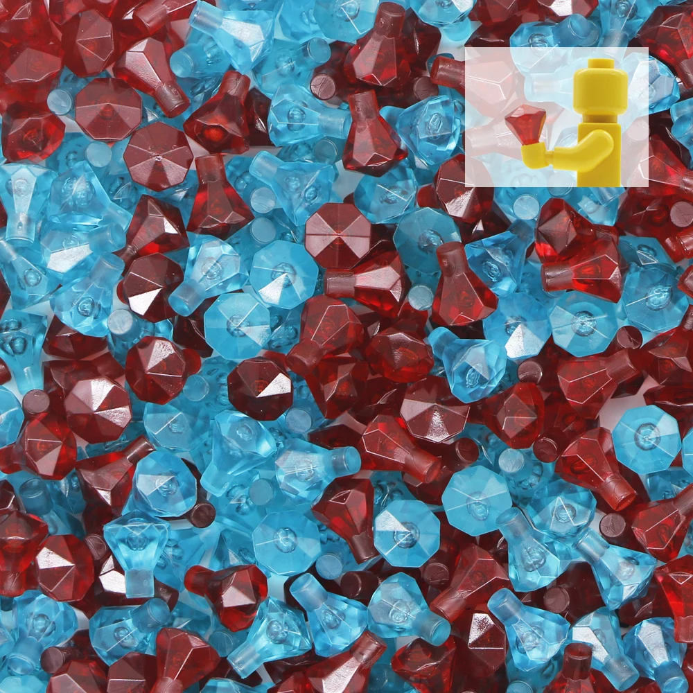 

LegoINGlys City Dimond Jewelry Building Blocks Gem Stone Pirate Caribbean Treasure Friends Accessories Parts Brick Children Toys