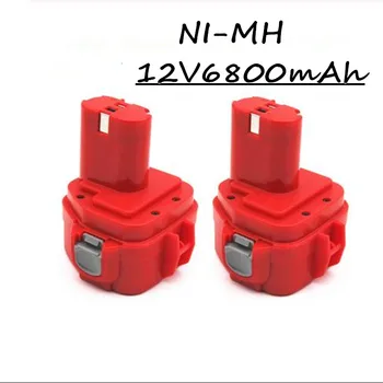 

NEW Original 6800mAh 12V Ni-CD 6.8Ah Replacement Power Tool Battery for Makita 12V Battery PA12 1220 1233 1201 1222 1223 1235