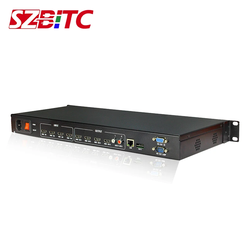 SZBITC TV LCD   , 4K HDMI Ʈ,  ö̽, ɸ Ī, HDMI ó, TCP/IP, RS232, 4x4, 8x8