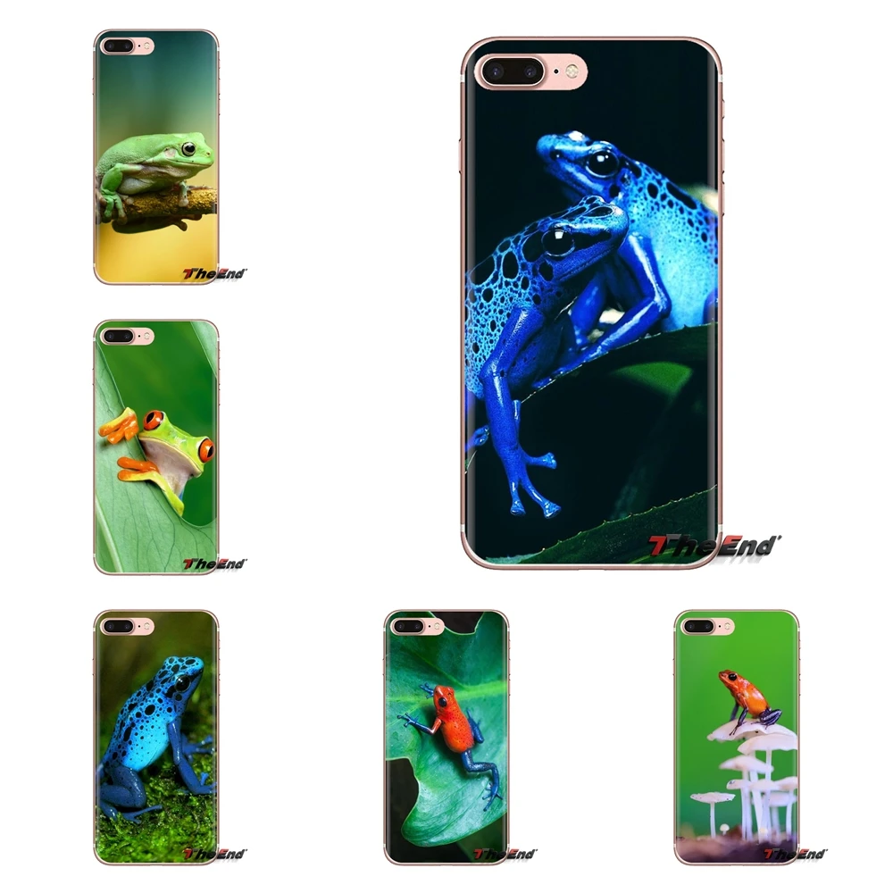 For Samsung Galaxy J1 J2 J3 J4 J5 J6 J7 J8 Plus 2018 Prime 2015 2016 2017 Soft TPU Phone Case Amphibian animals frog Poison Dart |