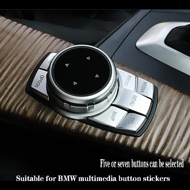 

for BMW New 5 series x1x3x4x5x6 / new 1 Series 3 series multimedia button frame button interior modification