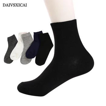 

5Pairs/lot=10pieces Four Seasons Men Fashion Socks Long Tube Sweat Socks Casual Mans Polyester Cotton Socks Male