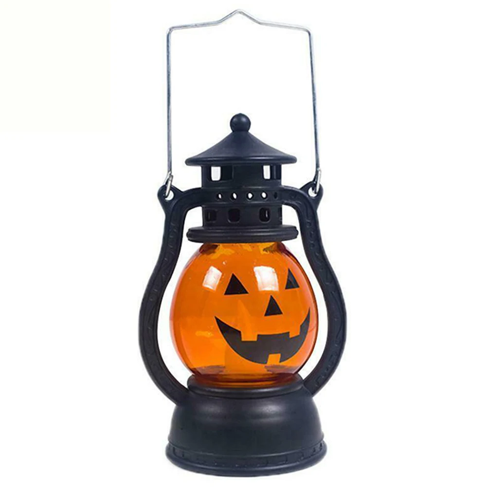 New Hot Halloween Decoration Paper LED Lantern Hanging Pumpkin Lamp Party Home Props SMD66