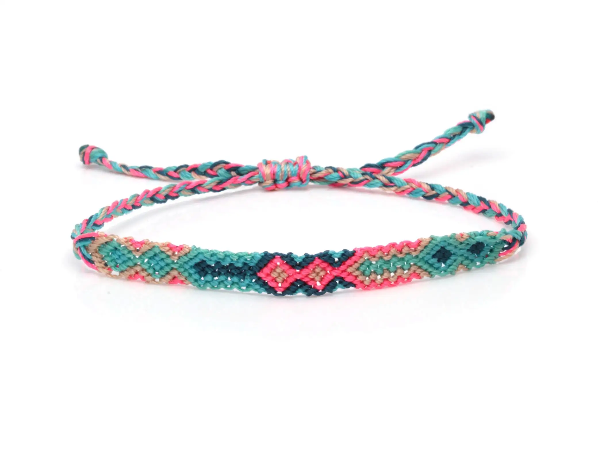 Boho радужный узор, цветные короткие тонкие браслеты Friendhip, 12 цветов, Океанский пляж, серфер, потрясающие браслеты, уникальный подарок - Окраска металла: Посеребренный
