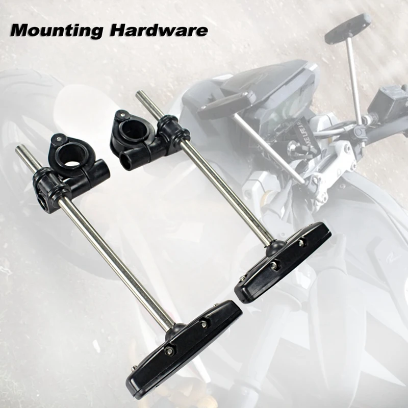 Parabrisas Moto универсальное ветровое стекло 7/8 дюймов и 1 дюймов руль для Benelli Honda Kawasaki Suzuki Yamaha