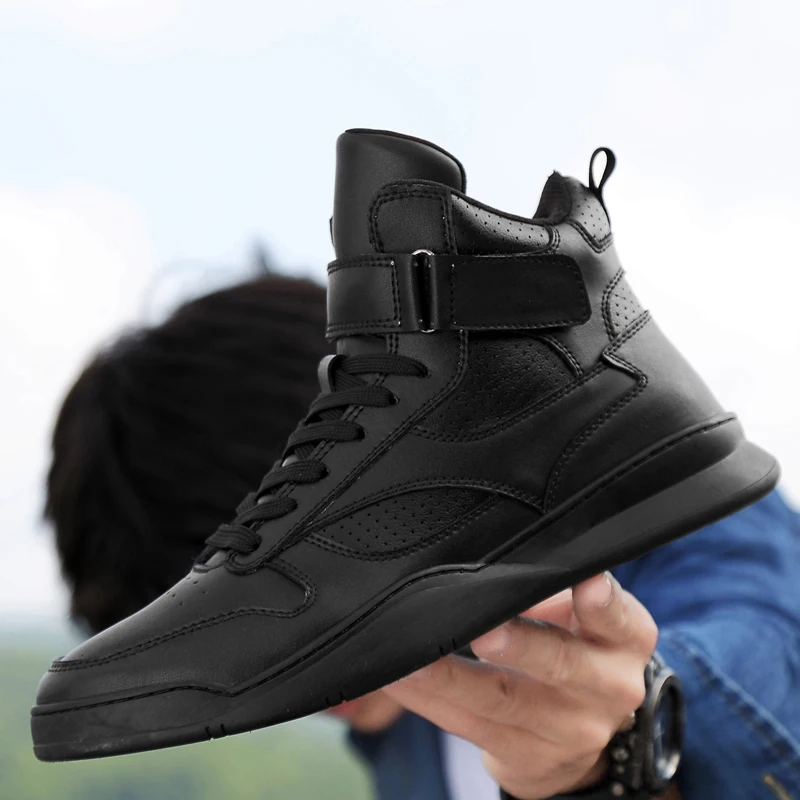 Модные ботинки из натуральной кожи мужские рабочие спортивные туфли Zapatos De Mujer