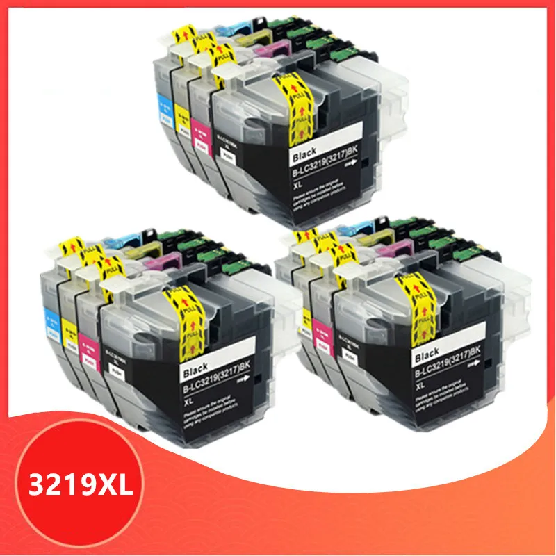 

12PC LC3219 LC3219XL Full Ink Cartridge For Brother MFC-J5330DW J5335DW J5730DW J5930DW J6530DW J6935DW Printer lc3217