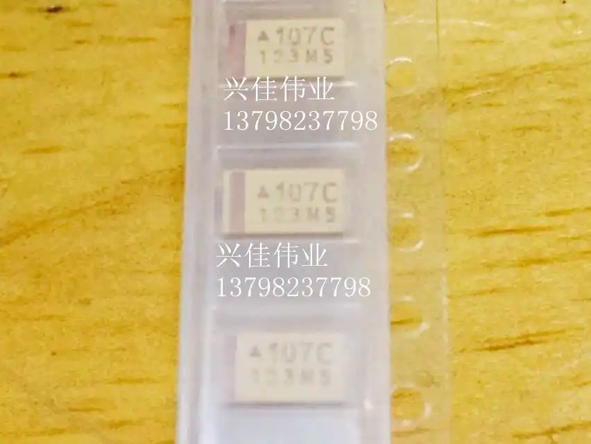 Оригинальный танталовый конденсатор 10 шт./16V100UF 107C 100 мкФ 16v C6032 C|Конденсаторы| |