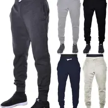 Мужские хлопковые спортивные штаны для бега, весенние осенние мужские повседневные эластичные мешковатые брюки для фитнеса, мужские флисовые теплые зимние спортивные штаны