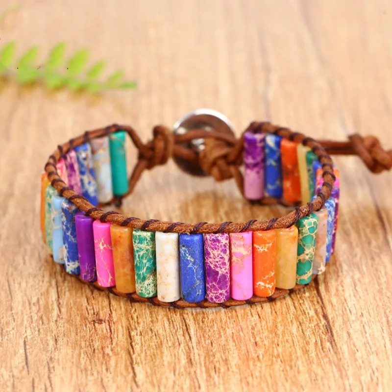 Colorful Round Beads Bracelet