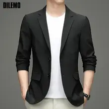 Top Grade New Designer Brand Luxury Business Casual Fashion Elegant Slim Smart Mens Blazer Suite Jacket Elegant Mens Clothing Top Grade New Designer Brand Luxury Business Casual Fashion Elegant Slim Smart Mens Blazer Suite Jacket Elegant Mens Clothing