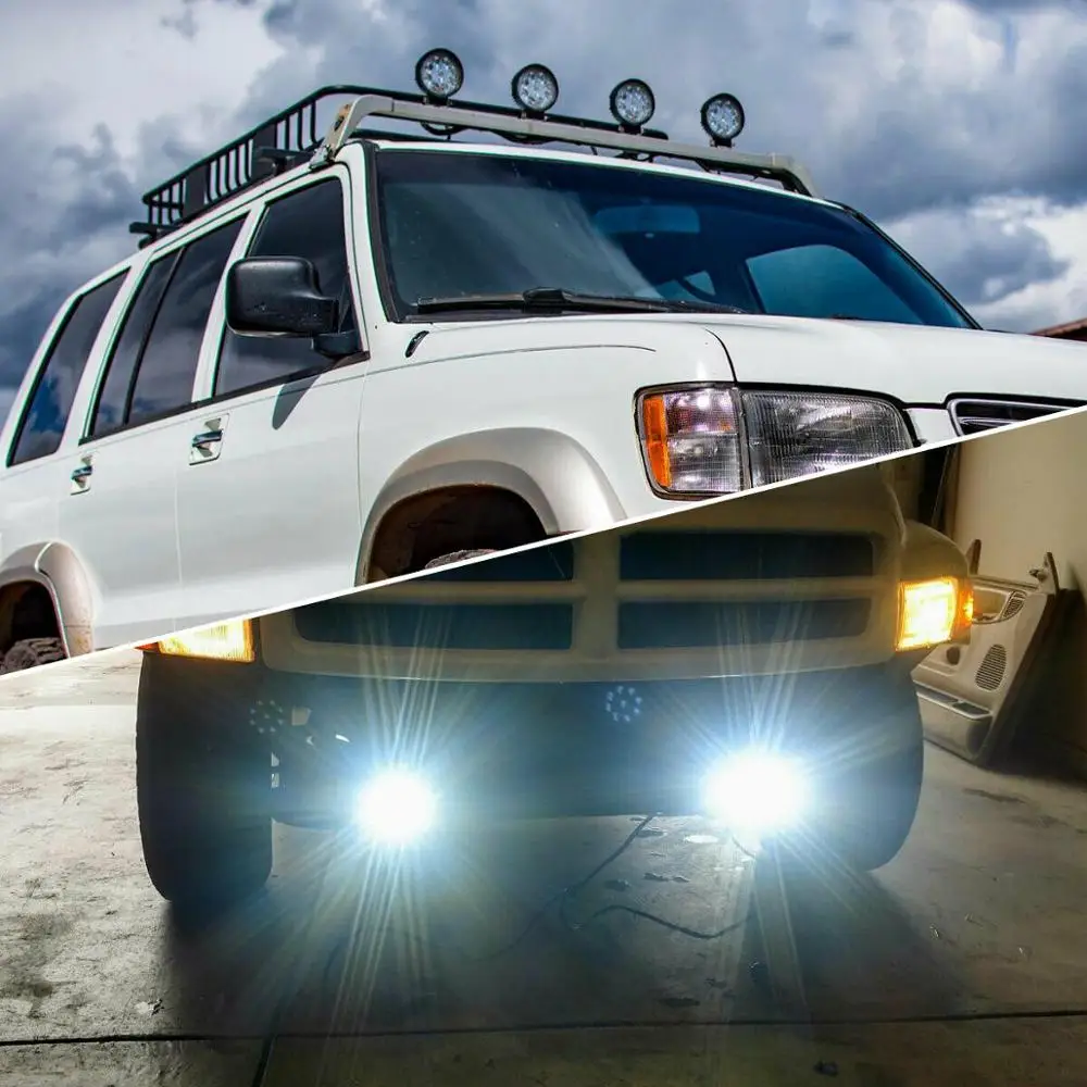 OKEEN 9LED 27 Вт 16 светодиодов 48 светильник 12 в 24 В автомобисветильник Светодиодный