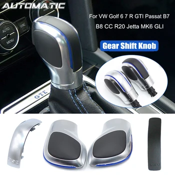 

Car Accessories Gear Shift Knob Stick Lever HandBall Automatic For Volkswagen VW Golf 6 7 R GTI Passat B7 B8 CC R20 MK6 GLI