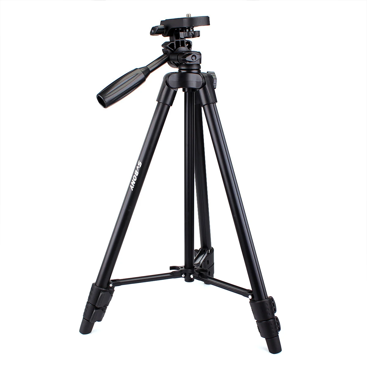 

SVBONY 49" Travel Tripod Portable Aluminum Lightweight for DSLR Cameras Video Spotting Scope Watching w/ Carrying Bag