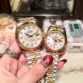 

luxury women AAA 26mm 36mm automatic mechanical watch Shell face No battery sweeping Date JUST watches