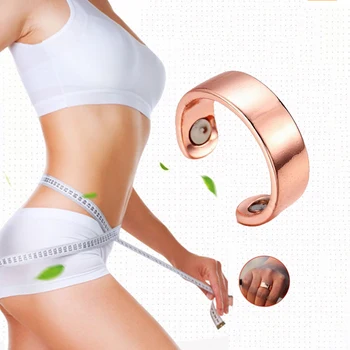 

Magnetic Therapy Slimming Burning Fat Weight Loss Ring Magnetic Slimming Rings Slimming Body Finger Ring HealthCare Tool