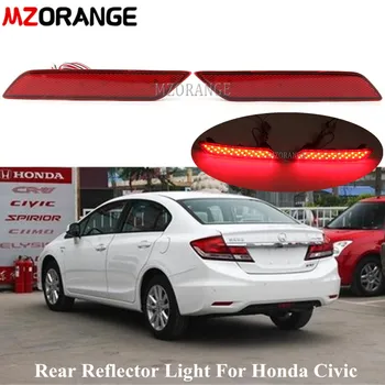 

LED Rear Reflector Light For Honda Civic 2014 2015 2016 For Crider Acura Rear Bumper Brake Light Fog Light Warning Lamp