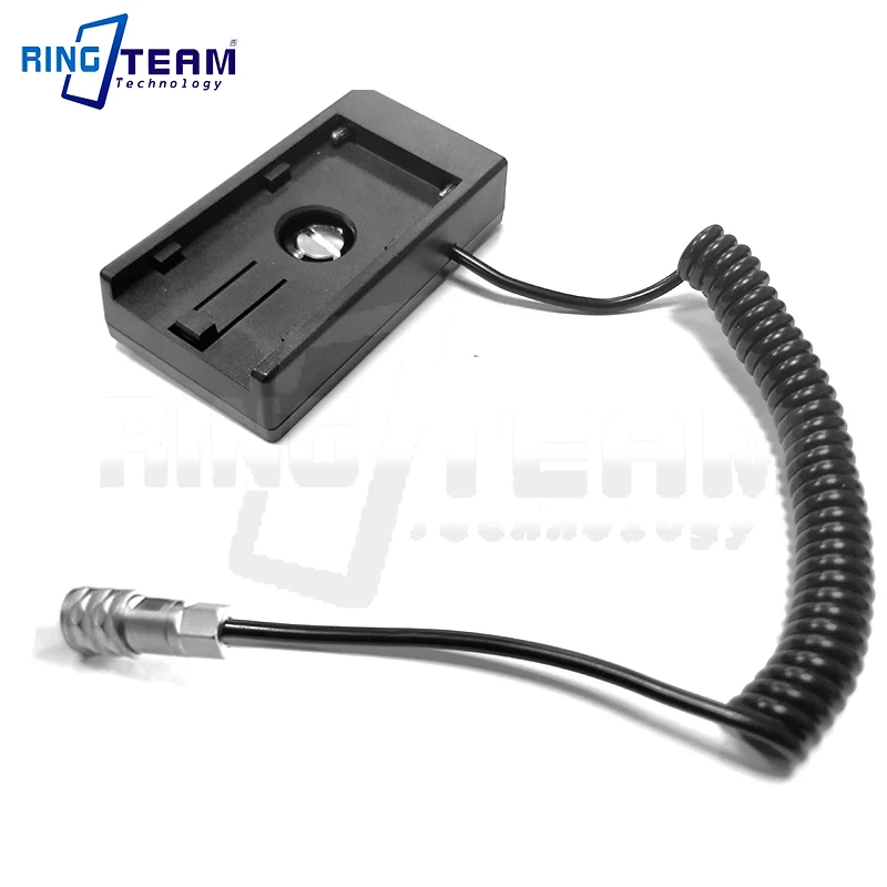 US $328.00 10X NPF Battery Base Holder Mount Adapter Plate BuiltIn A Coiled Cable For BMPCC 4K BMPCC4K Blackmagic Pocket Cinema Cameras 4K