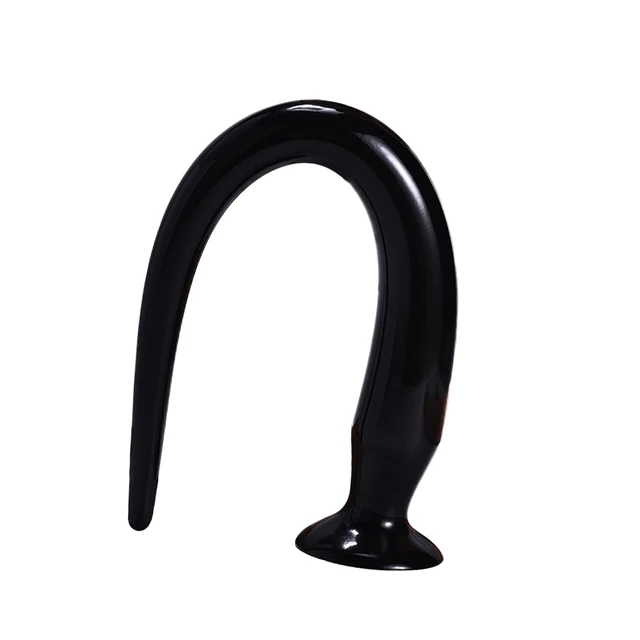anal expander plug Black Rabbit Tail Anal Plug main image 0