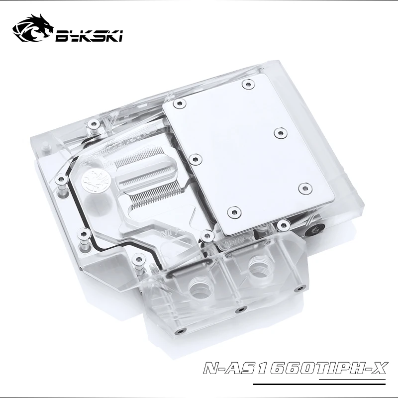 Bykski for ASUS TUF PH DUAL GTX 1660Ti GPU Water Block O6G Phonix TUF RTX 2060 O6G Gaming GPU Coole