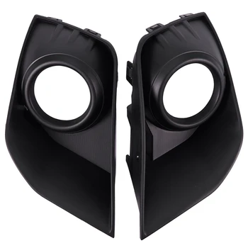 

DHBH-1 Pair Car Bumper Fog Light Lamp with Cover Frame Grill for Mitsubishi Outlander Sport ASX RVR 2016-2018