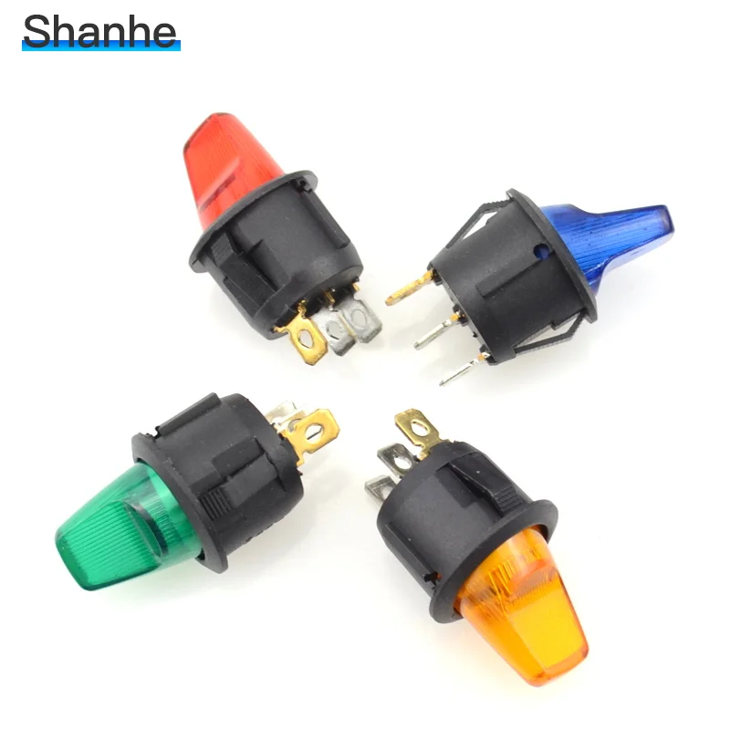 2 шт. кулисный переключатель с 12v подсветкой Лампы 10a/125vac 6a/250vac|lamp switch|switch switchswitch |