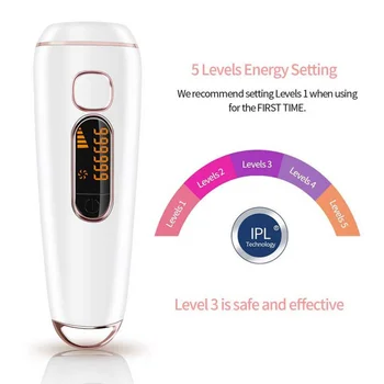 

Hotsale Hair Removal Laser Depilator Painless Shaving Remover Armpit Hair IPL Photon Rejuvenation Depilator