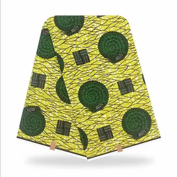 

wholesale 2019 high quality ankara african wax print fabric real wax African Ankara Fabric 6 yards of african fabric