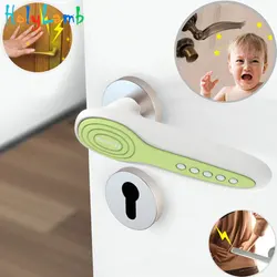 Poignée de porte en Silicone de haute qualité, Protection des enfants, verrou de sécurité, nouveauté 11.11 