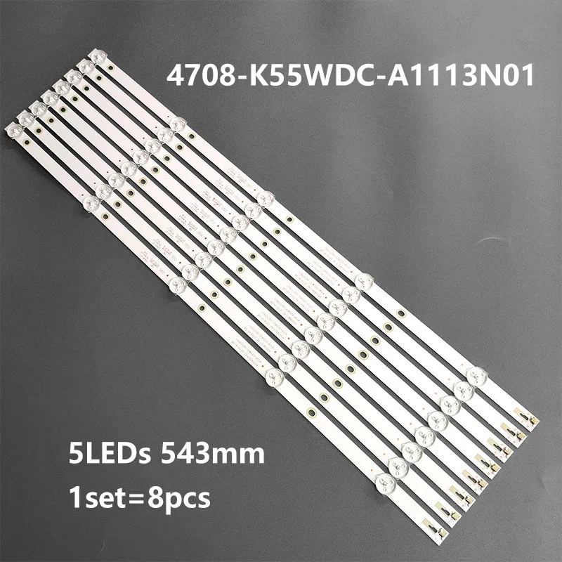 55U5080 55PUT6002 55PUF6092 светодиодный Подсветка полоса лампа для Ph илипс 55 &quotТВ K550WDC1 A1 A2