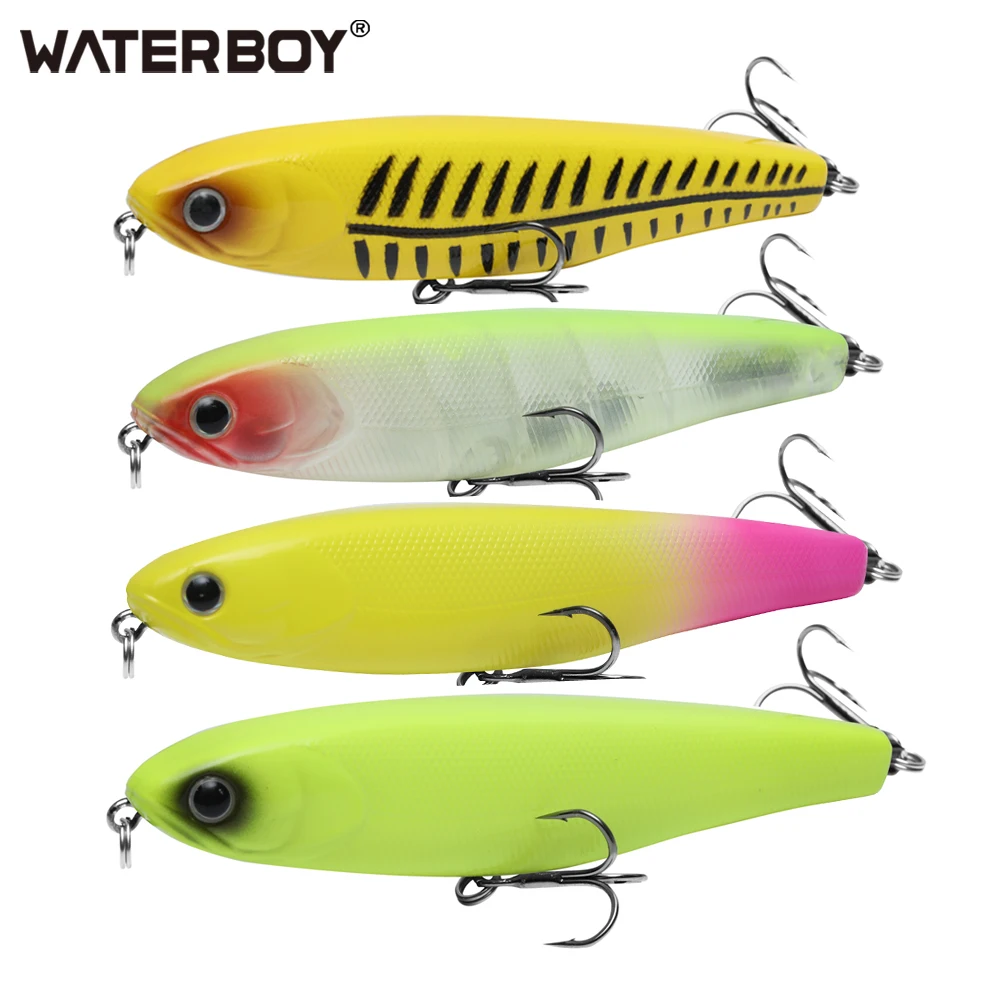 WATERBOY 8.5cm 9.5cm Pencil Fishing Bait Hard Artificial Lure StickBait 30 Colors New Arrive Fish Lure Factory Wobbler Pesca