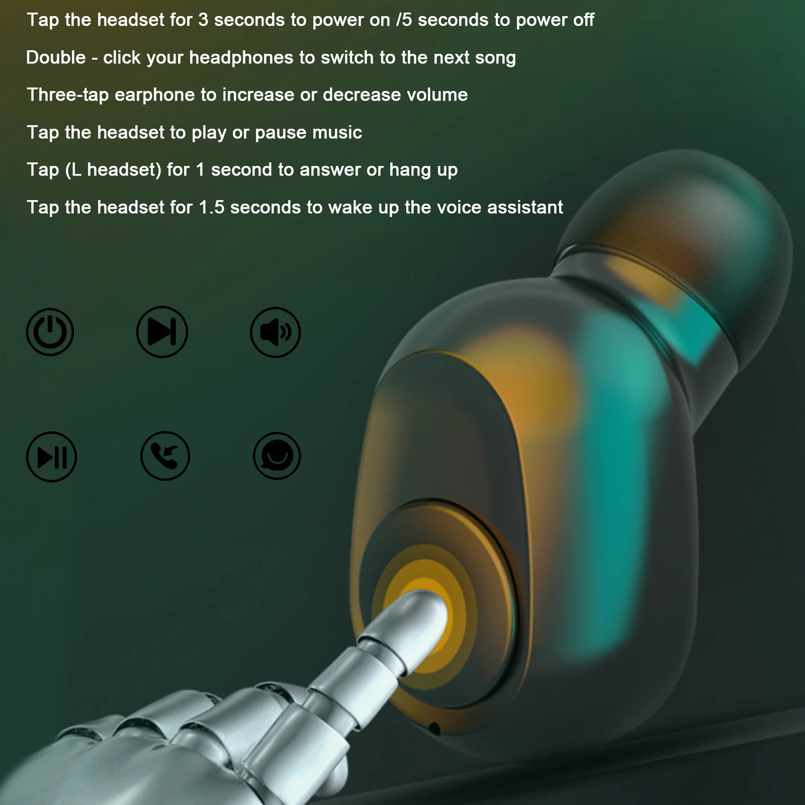 NEW L30 TWS Bluetooth 5 0 Mini Earphone Wireless Headset Digital Charging Box Sports Waterproof Earbuds for Xiaomi Huawei phone