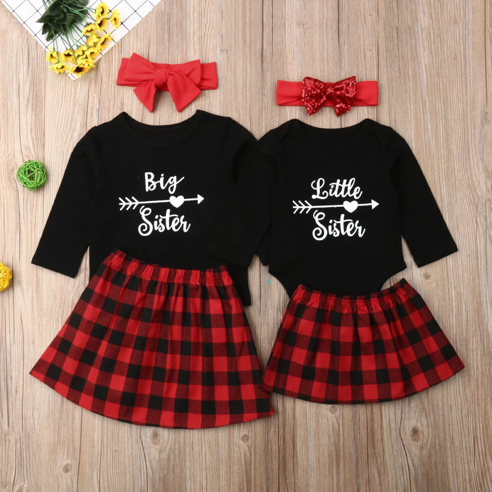 little girl matching christmas outfits