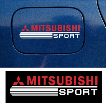 

2 pcs Car Rearview Mirror Sticker Car Body Sticker For Mitsubishis ASX Lancer Pajero Outlander L200 EVO Lancer EX Pajero Emblem