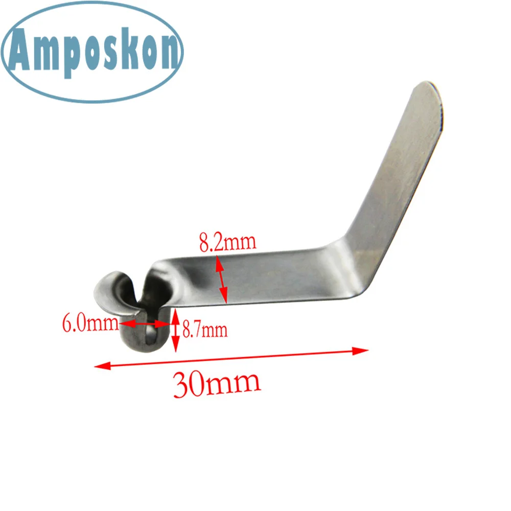 50 шт. из нержавеющей стали морской воды 6 мм каяк шатун полюс кнопочный полый пружинный зажим блокирующая трубка с одним штырьком