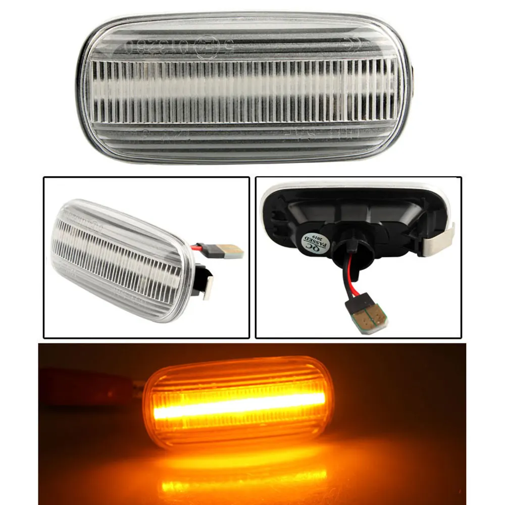 

2PCS Car LED Dynamic Side Marker Turn Signal Light For Audi A3 S3 A4 S4 A6 S6 RS6 B6 B7 B8 C7 Car Accessories