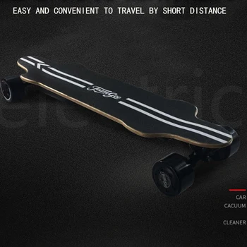 Billig H20 Elektrische Roller Für Erwachsene 4 Rad Elektro-scooter Motor 1200W Bluetooth Remote Longboard Elektrische Skateboard