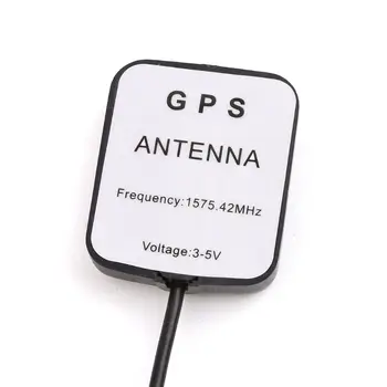 

Car GPS Antenna Receiver With 3.5mm MCX Right Angle Connector Navigator Aerial 3M