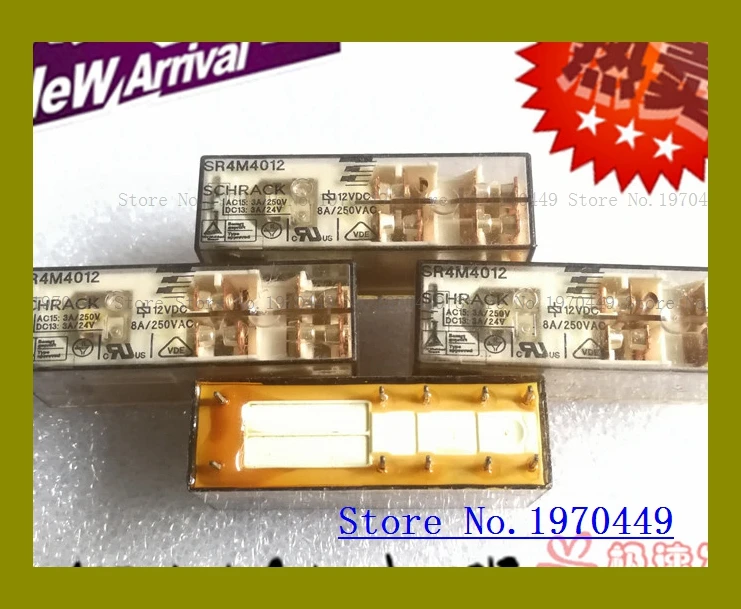 SR4M4012 8A/250VAC SR4M4012 12VDC