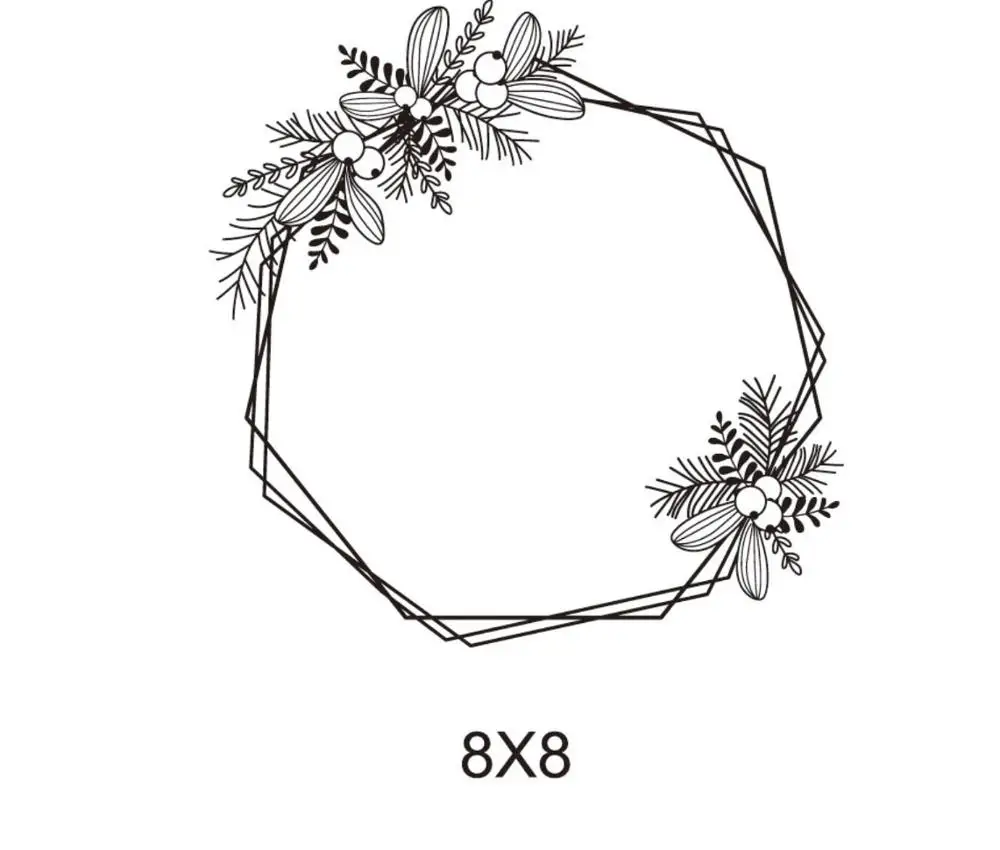 S 8X8 CM Французский прозрачный Clea r силиконовый штамп/печать для DIY скрапбукинга/фотоальбом декоративный прозрачный штамп A3048 - Цвет: S 8X8 CM