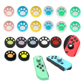 

Silicone Analog Thumb Stick Grips Caps for Nintend Switch NS JoyCon Wii Controller Sticks Cap Skin for Joy Con Joystick Cover