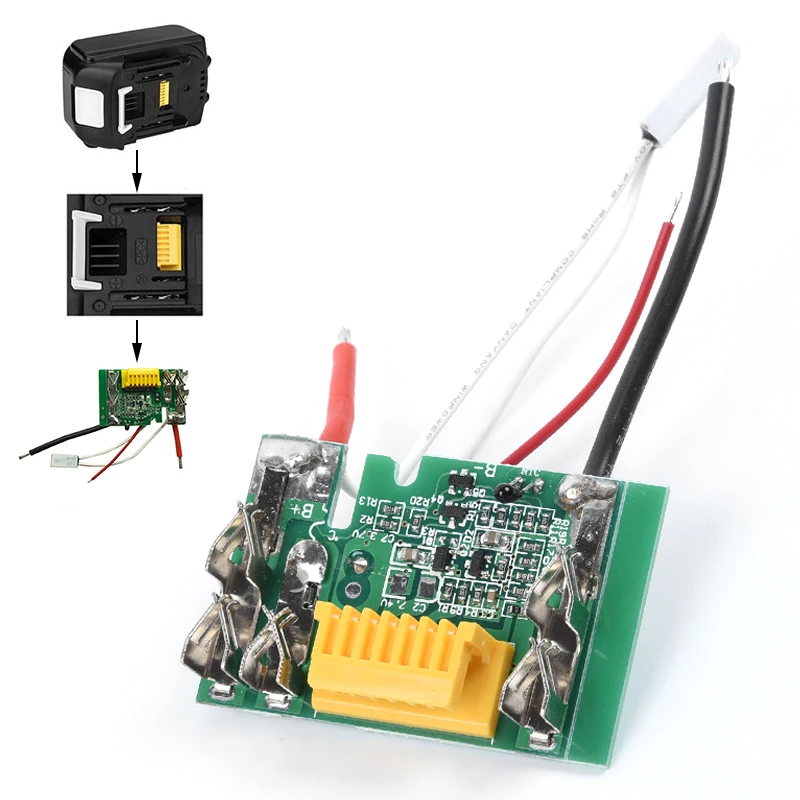 18 в 3A литиевая батарея PCB чип плата подходит для Makita BL1830, BL1840 аксессуары
