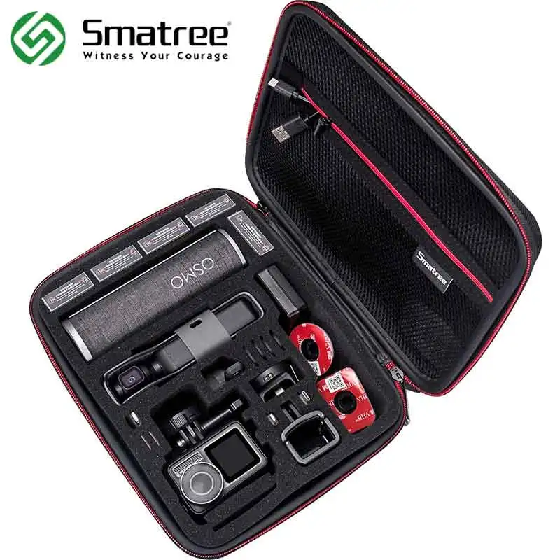 Smatree Hardshell Osmo Pocket Accessories Storage Case for DJI Osmo Pocket/Osmo Aaction,for Osmo Pocket Charging Case