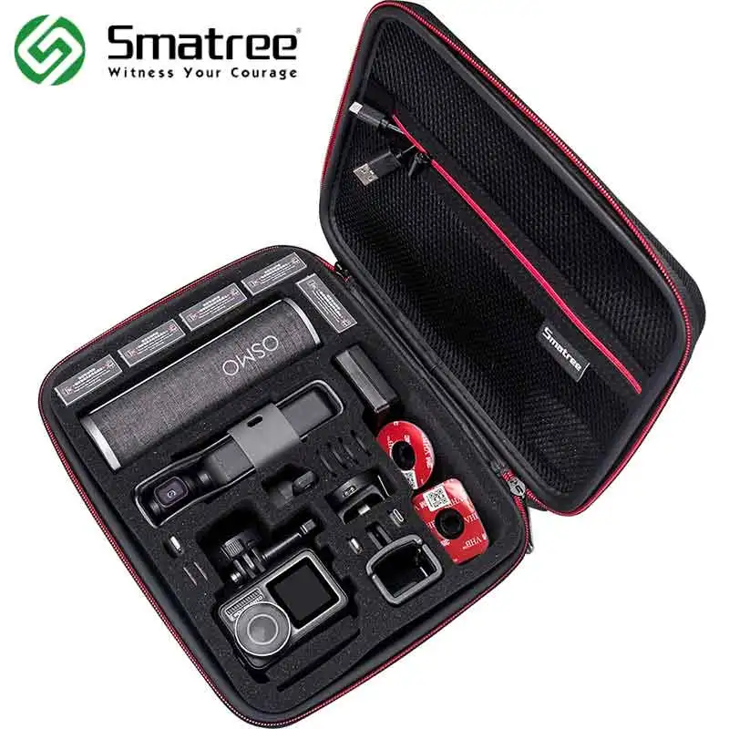 Чехол для хранения Smatree Osmo Pocket чехол DJI Pocket/Osmo Aaction/Gopro Hero 8 зарядки | Электроника
